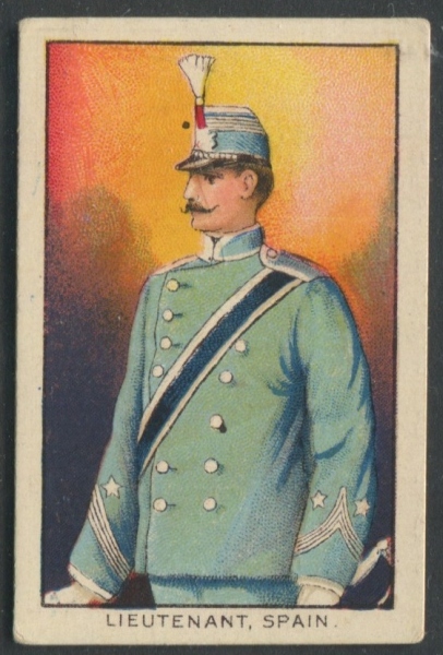 Lieutenant Spain Gray Uniform